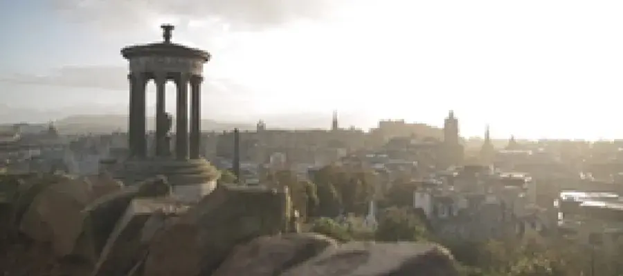 A view of Edinburgh