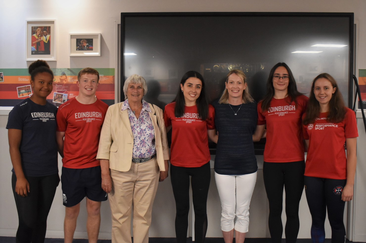 Sue Caton, Eilidh Child and Eric Liddell Scholars